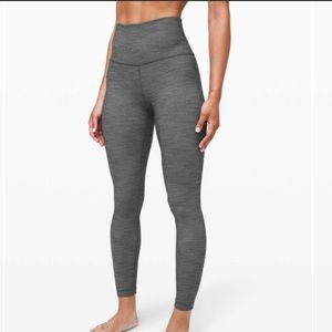 Lululemon Align Pant II 25” Mini Heathered Herringbone Leggings